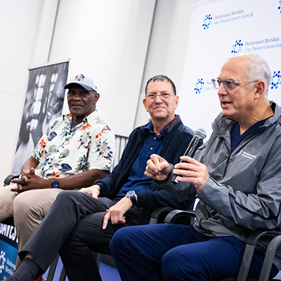 Former NY Giant, Harry Carson, David Perlin, Ph.D. & Michael Stifelman, M.D.